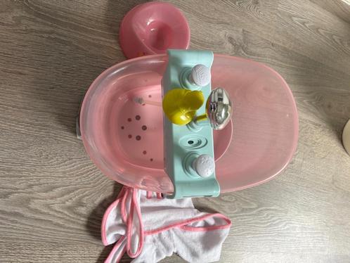 Bad Baby Born inclusief badjas Baby Born, Kinderen en Baby's, Speelgoed | Poppen, Zo goed als nieuw, Babypop, Ophalen