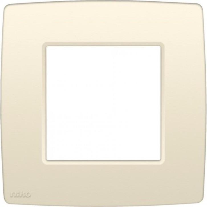 Simple plaque de recouvrement niko Original CREAM, Bricolage & Construction, Électricité & Câbles, Neuf, Interrupteur, Interrupteur