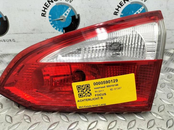 FORD FOCUS [R_TAILLIGHT] 2011, Autos : Pièces & Accessoires, Éclairage, Utilisé, ARN reconnu, Stiba membre, Reconnu durable, Enlèvement ou Envoi