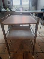 table à langer grise en parfait état,, Enfants & Bébés, Chambre d'enfant | Tables & Chaises, Comme neuf