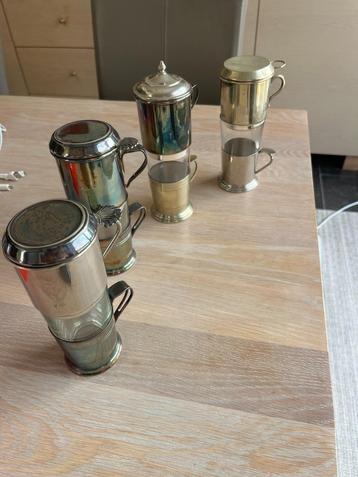 filterkoffies zilver koffiefilters (slank model)