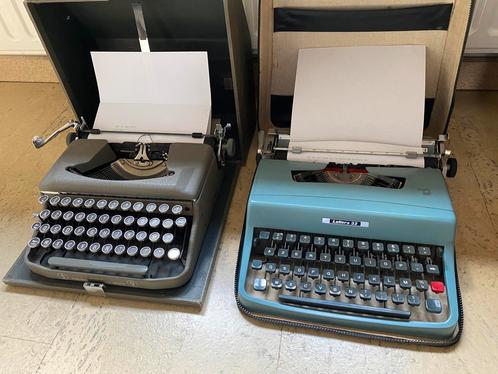 Typmachine Olivetti Lettera 32 en/of Erika, Diversen, Typemachines, Zo goed als nieuw, Ophalen of Verzenden