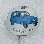SP1123 Speldje 1964 Renault R4 blauw, Verzamelen, Gebruikt, Ophalen of Verzenden