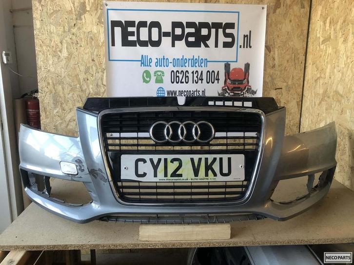Audi A3 8P facelift S-LINE bumper voorbumper 8P0807437, Auto-onderdelen, Carrosserie, Bumper, Voor