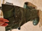 Lederen laarzen groen, Kleding | Dames, Ophalen, Zo goed als nieuw, Groen