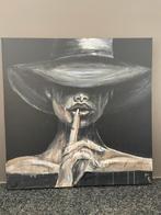 Schilderij klasse dame met hoed Mk Art, Ophalen