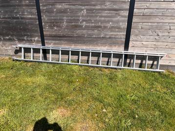 DAS ladder 2 x 14 treden, Enlèvement, Utilisé, Échelle, 4 mètres ou plus