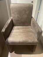 6 eetkamer stoelen eetplaats op wieltjes, Huis en Inrichting, Stoelen, Ophalen, Zo goed als nieuw, Bruin, Vijf, Zes of meer stoelen