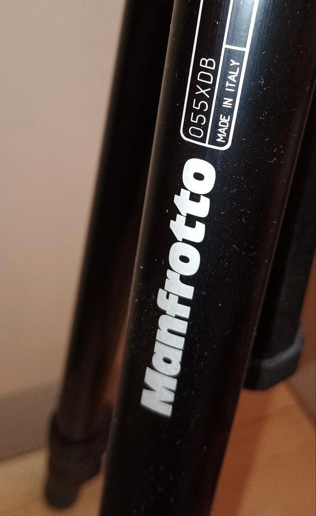 Manfrotto 055XDB - Gimbal - Ball Head, Audio, Tv en Foto, Fotografie | Statieven en Balhoofden, Ophalen