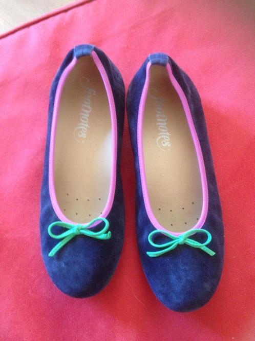 Mooie daim ballerina's, Kleding | Dames, Schoenen, Zo goed als nieuw, Ballerina's, Blauw, Ophalen of Verzenden