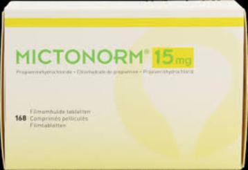 MICTONORM 15mg beschikbaar voor biedingen