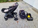 Chicco kinderwagen Trio Pack Urban Plus - Dune, Kinderen en Baby's, Kinderwagens en Combinaties, Gebruikt, Verstelbare duwstang