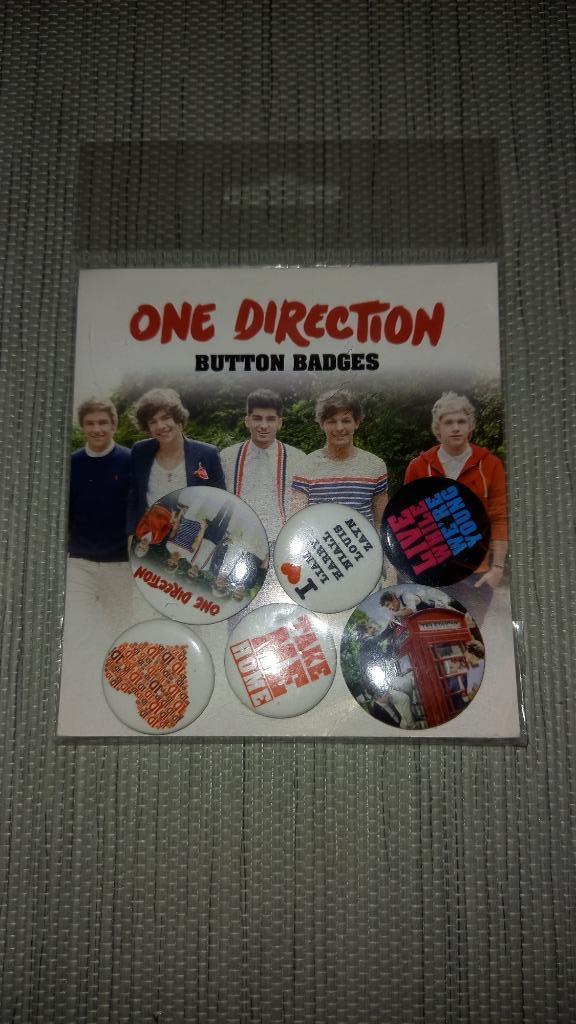 1D Buttons (nieuw), Verzamelen, Muziek, Artiesten en Beroemdheden, Nieuw, Gebruiksvoorwerp, Ophalen of Verzenden