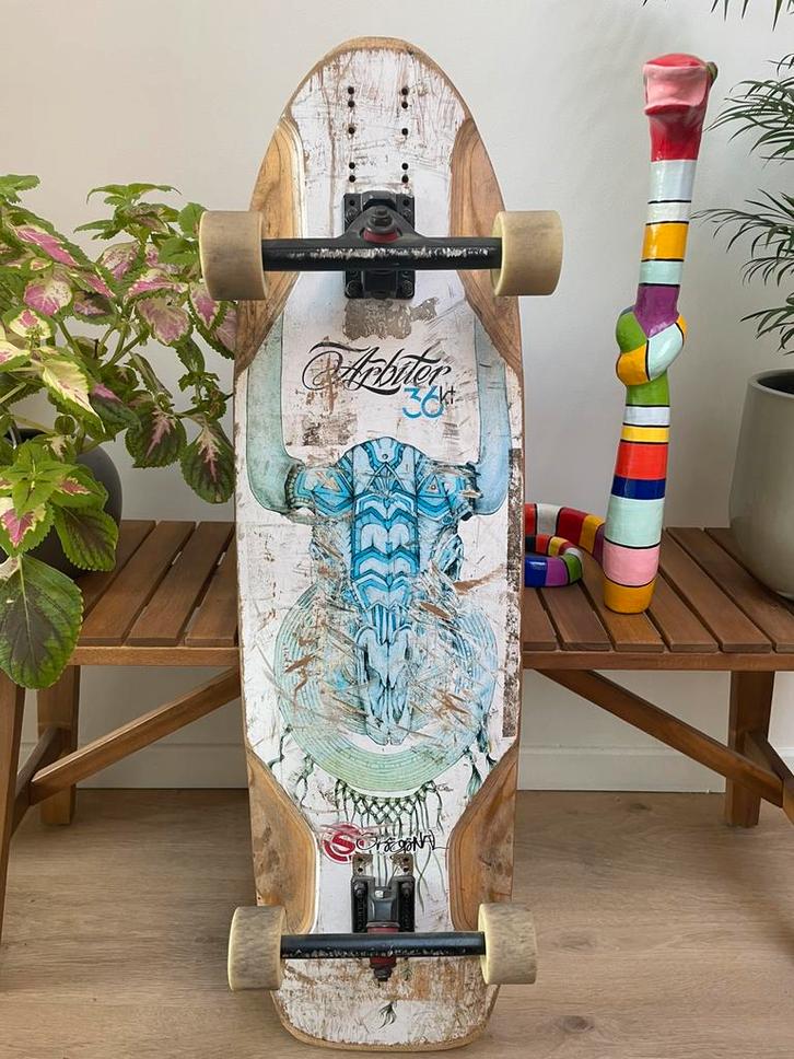 Original Arbiter 36KT, Sports & Fitness, Skateboard, Utilisé, Autres types, Longboard, Enlèvement ou Envoi