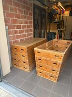 Plinten/blokken en lange mat, Sport en Fitness, Turnen, Ophalen, Gebruikt