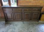 eiken dressoir - massief eiken, Ophalen, Eikenhout, Zo goed als nieuw, 200 cm of meer