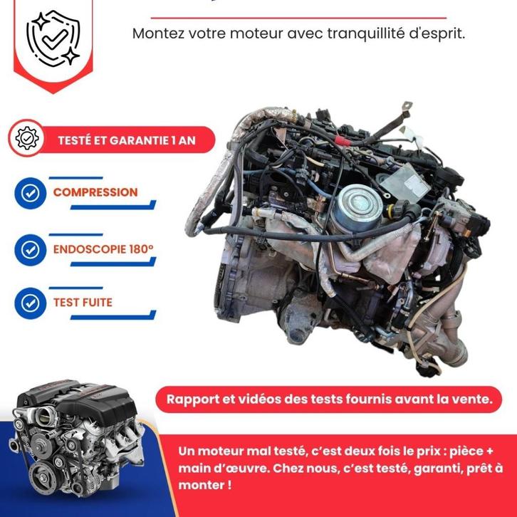 Complete motor BMW 125d f20 f21/225d f22, Auto-onderdelen, Motor en Toebehoren, BMW, Nieuw, Ophalen of Verzenden