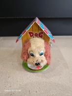 Speelgoed van tin metaal, hond opgetrokken Japan, Ophalen of Verzenden