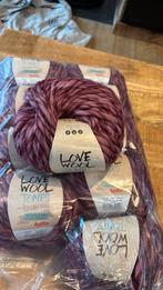 Katia Love Wool Tunes roze nr 200 lot 10 bollen, Ophalen of Verzenden, Zo goed als nieuw, Breien of Haken, Wol of Garen