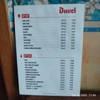 Reclame van DUVEL., Verzamelen, Biermerken, Ophalen of Verzenden, Zo goed als nieuw, Reclamebord, Plaat of Schild, Duvel