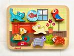 Puzzle JANOD animaux, Ophalen of Verzenden, Gebruikt, 6 maanden tot 2 jaar, Van hout