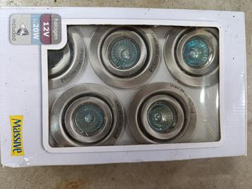 5 spots 12v/20 Watt - nieuw in de doos beschikbaar voor biedingen