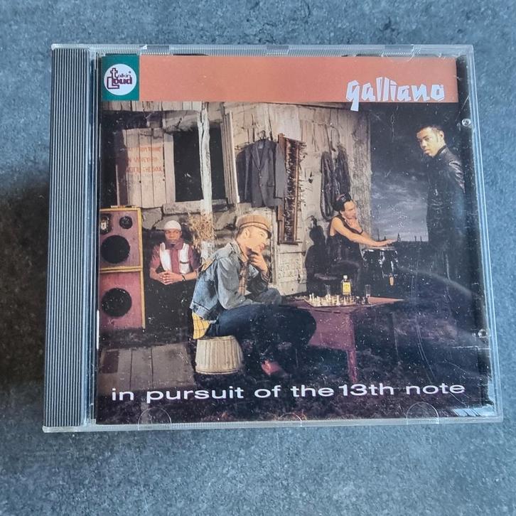 CD Galliano – In Pursuit Of The 13th Note, CD & DVD, CD | Hip-hop & Rap, Utilisé, 1985 à 2000, Enlèvement ou Envoi