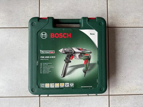 Bosch PSB 1000-2 RCE Klopboormachine 1000W Bedraad + 8 boren, Doe-het-zelf en Bouw, Gereedschap | Boormachines, Gebruikt, Boormachine
