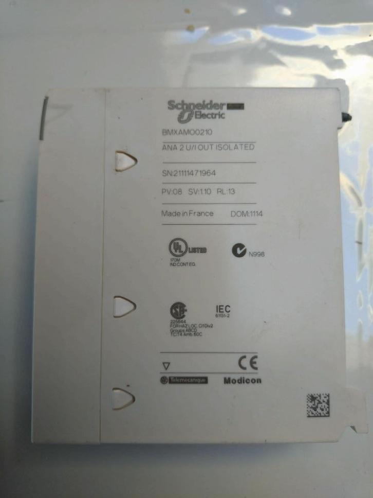 Schneider BMXAMO0210 Voor Modicon X80, Doe-het-zelf en Bouw, Overige Doe-Het-Zelf en Bouw, Nieuw, Ophalen of Verzenden