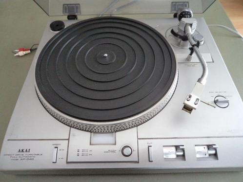 Platine Akaï  full auto/DD avec Shure m95ED, TV, Hi-fi & Vidéo, Tourne-disques, Utilisé, Tourne-disque, Akai, Automatique, Enlèvement