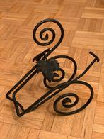 Metalen flessenhouder, Ophalen, Gebruikt, Metaal