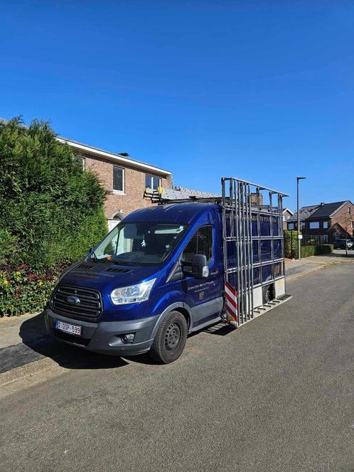 Ford transit L3H3 met glasrek, Auto's, Bestelwagens en Lichte vracht, Particulier, ABS, Achteruitrijcamera, Airbags, Airconditioning