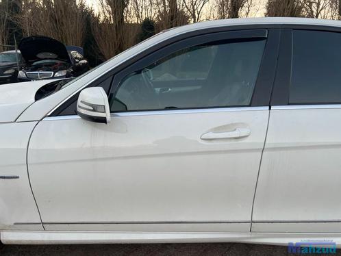 MERCEDES C KLASSE W204 WIT 650 links voor deur 2007-2011, Auto-onderdelen, Carrosserie, Deur, Mercedes-Benz, Gebruikt