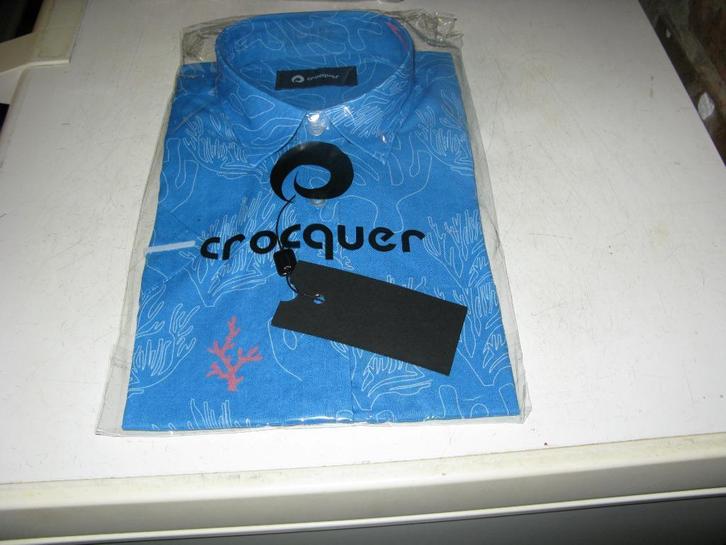 Ontspannend overhemd voor heren, Kleding | Heren, Overhemden, Nieuw, Halswijdte 41/42 (L), Blauw, Ophalen of Verzenden