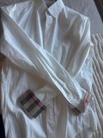 Chemise burberry XS, Kleding | Heren, Overhemden, Wit, Zo goed als nieuw, Burberry