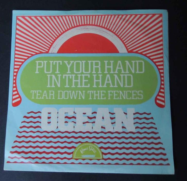 Ocean: "Put your hand in the hand (vinyl single 45T/7") 1971, Cd's en Dvd's, Vinyl Singles, Gebruikt, Single, Pop, 7 inch, Ophalen of Verzenden