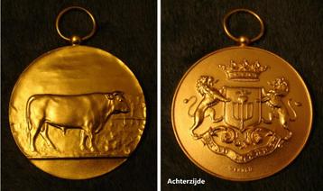 Vergulde medaille Veeprijskamp in Lokeren beschikbaar voor biedingen