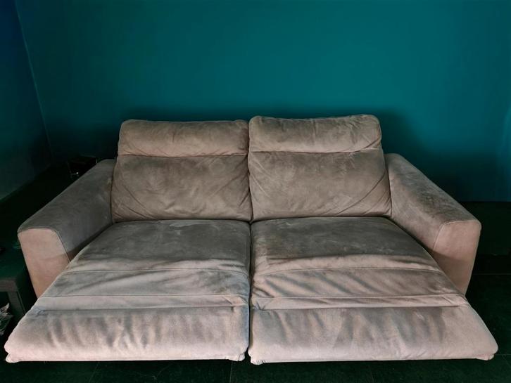 Zetel 3-zit met elektrische relax, Huis en Inrichting, Zetels | Zetels, Zo goed als nieuw, Ophalen