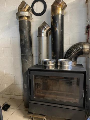 POELE Insert Bodart & Gonay Multi bois-charbon-briquettes, 800 watts ou plus, Enlèvement, Utilisé, Autres types