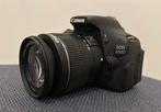 Canon EOS 600D + EF-S 18-55 mm lens, Audio, Tv en Foto, Ophalen, Gebruikt, Canon