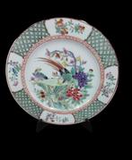 Guangdong "vogels" bord., Antiek en Kunst, Ophalen of Verzenden