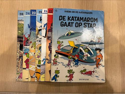 Khena en de katamarom - 6,12,15,21,23,26 en 28, Boeken, Stripverhalen, Meerdere stripboeken, Ophalen of Verzenden