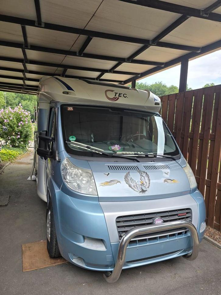 TEC Rotec 722 TI, Caravans en Kamperen, Mobilhomes, Particulier, tot en met 3, Integraal, T.E.C., Fiat, Diesel, Automaat, Standaard zit