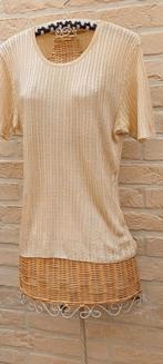 Mooier dan op foto strijkvrij, Ophalen of Verzenden, Zo goed als nieuw, Maat 38/40 (M), Geel