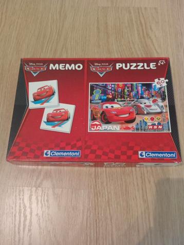 Clementoni : Cars puzzel + Cars memory beschikbaar voor biedingen