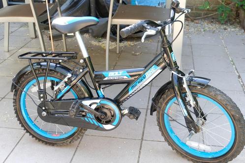 Stoere jongensfiets Mickeybike in perfecte staat 16 inch, Fietsen en Brommers, Fietsen | Kinderfietsjes, Zo goed als nieuw, 16 tot 20 inch