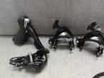 Shimano 105 Onderdelen; 1 shifter, 1derailleur 2 remklauwen, Ophalen, Racefiets, Zo goed als nieuw, Derailleur of Ketting
