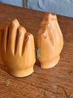 Sandelhout beeld Hindoe prima staat, Ophalen of Verzenden, Zo goed als nieuw