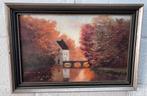 Herfstlandschap - Schilderij Gesigneerd, Ophalen