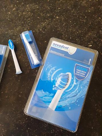 Brossettes de rechange pr brosse à dents électrique Nevadent